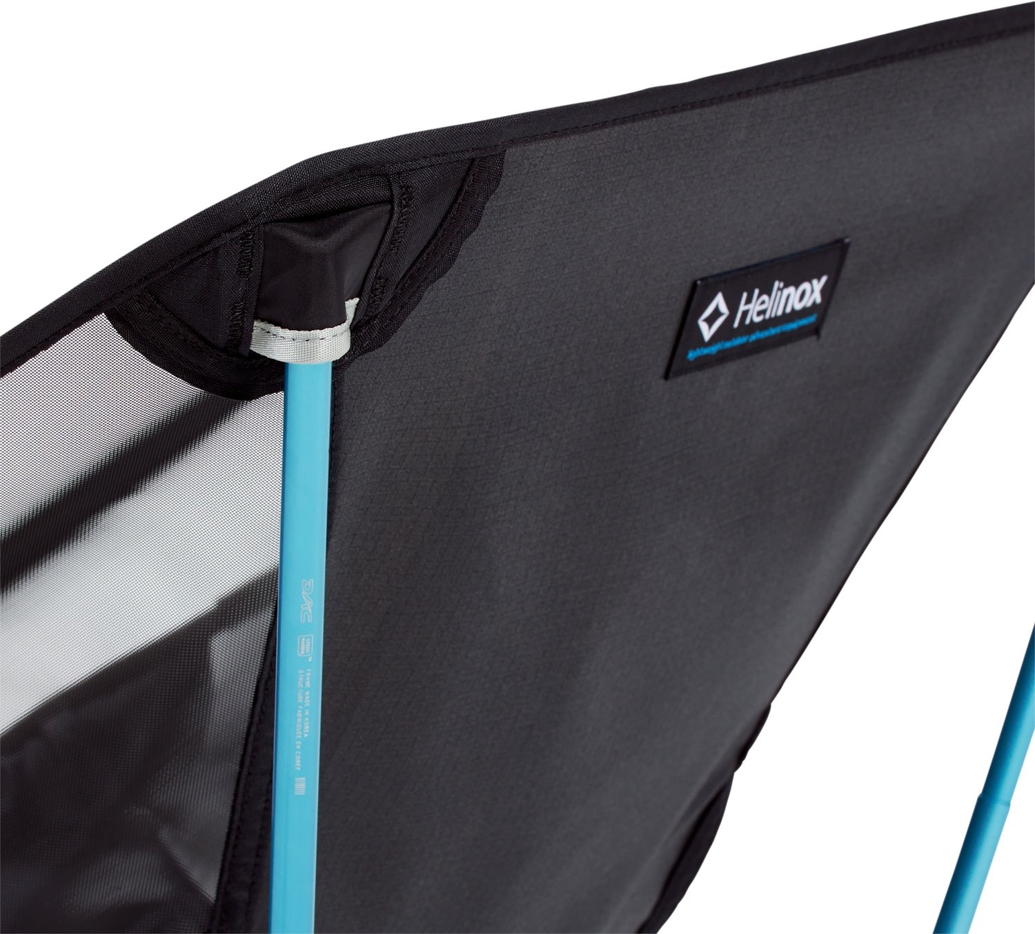 Helinox Ground Chair Camping Faltstuhl Schwarz