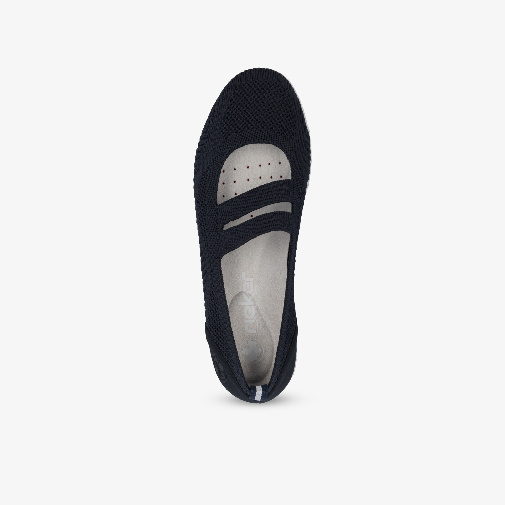 rieker Damen Slipper blau