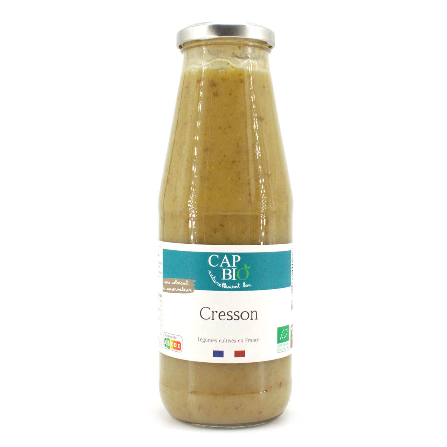 Soupe fine de cresson bio