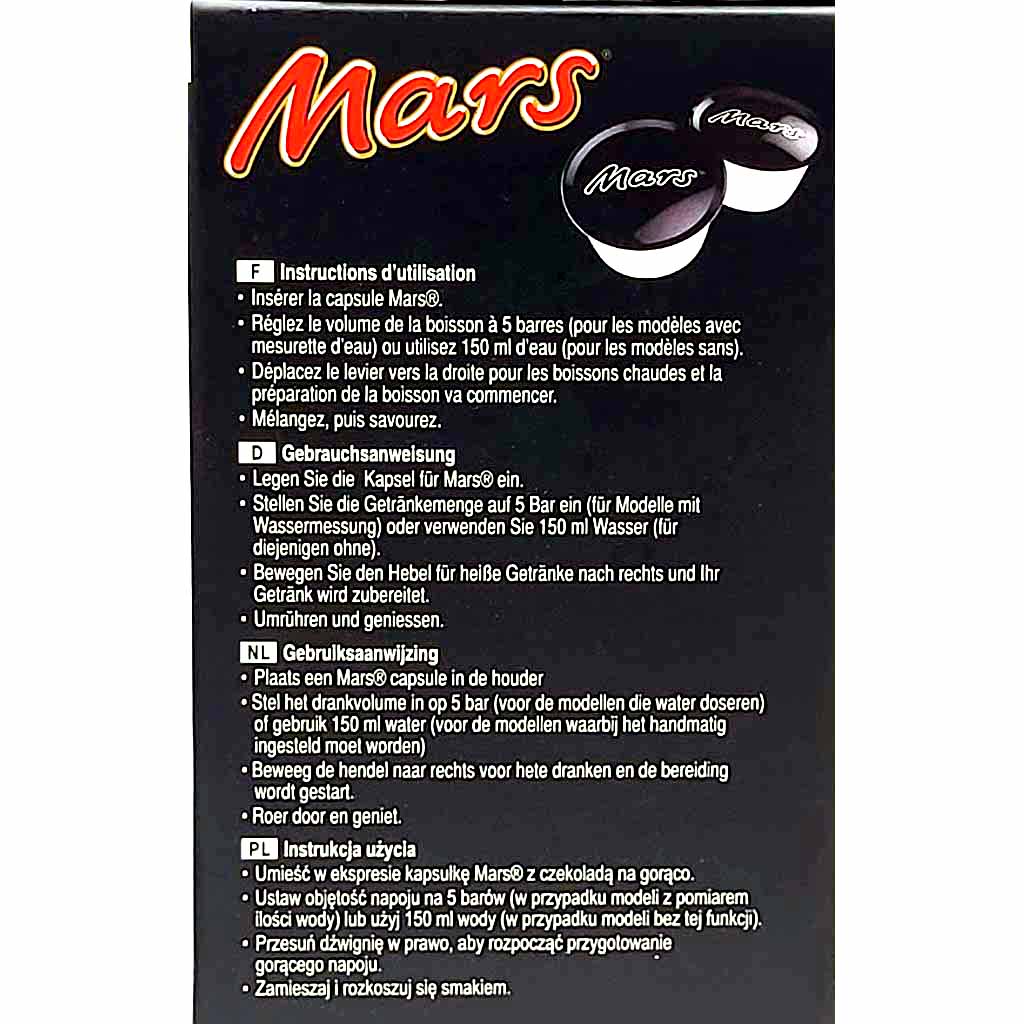 Mars Dolce Gusto Kapseln 8 Tassen 120g MHD:28.2.26