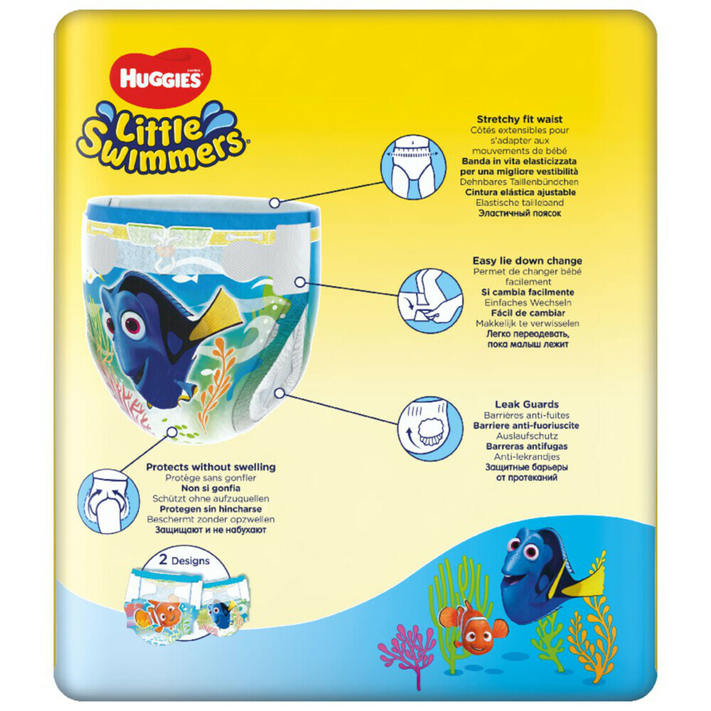 Huggies Little Swimmers maat 2-3 (3-8 kg)12 stuks