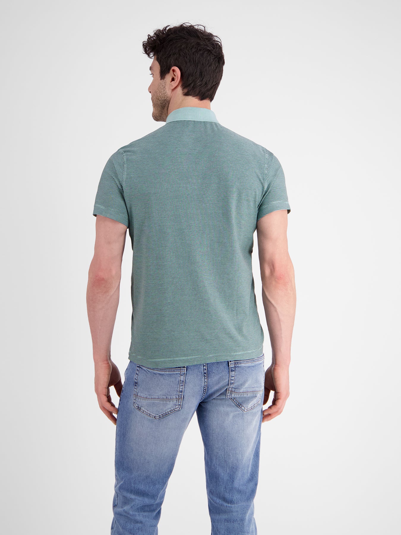 Gestreiftes Poloshirt für Herren