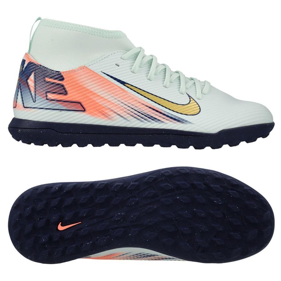 Nike Mercurial Superfly 10 Club TF Dream Speed 9 - Vert/Doré Enfant