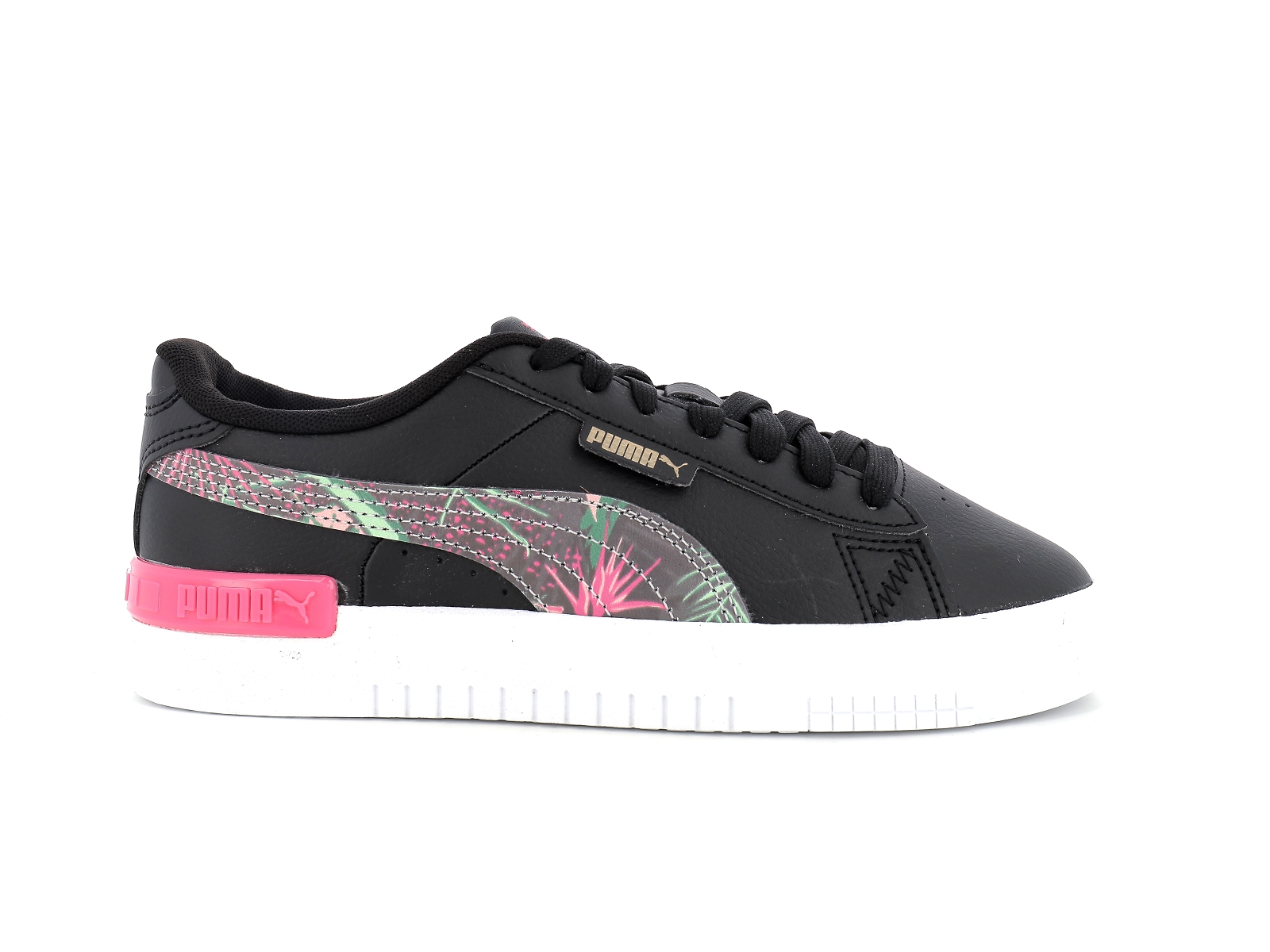 Puma-389750 Matières combinées Noir Rose
