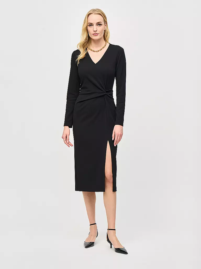 JOSEPH RIBKOFF Midikleid schwarz