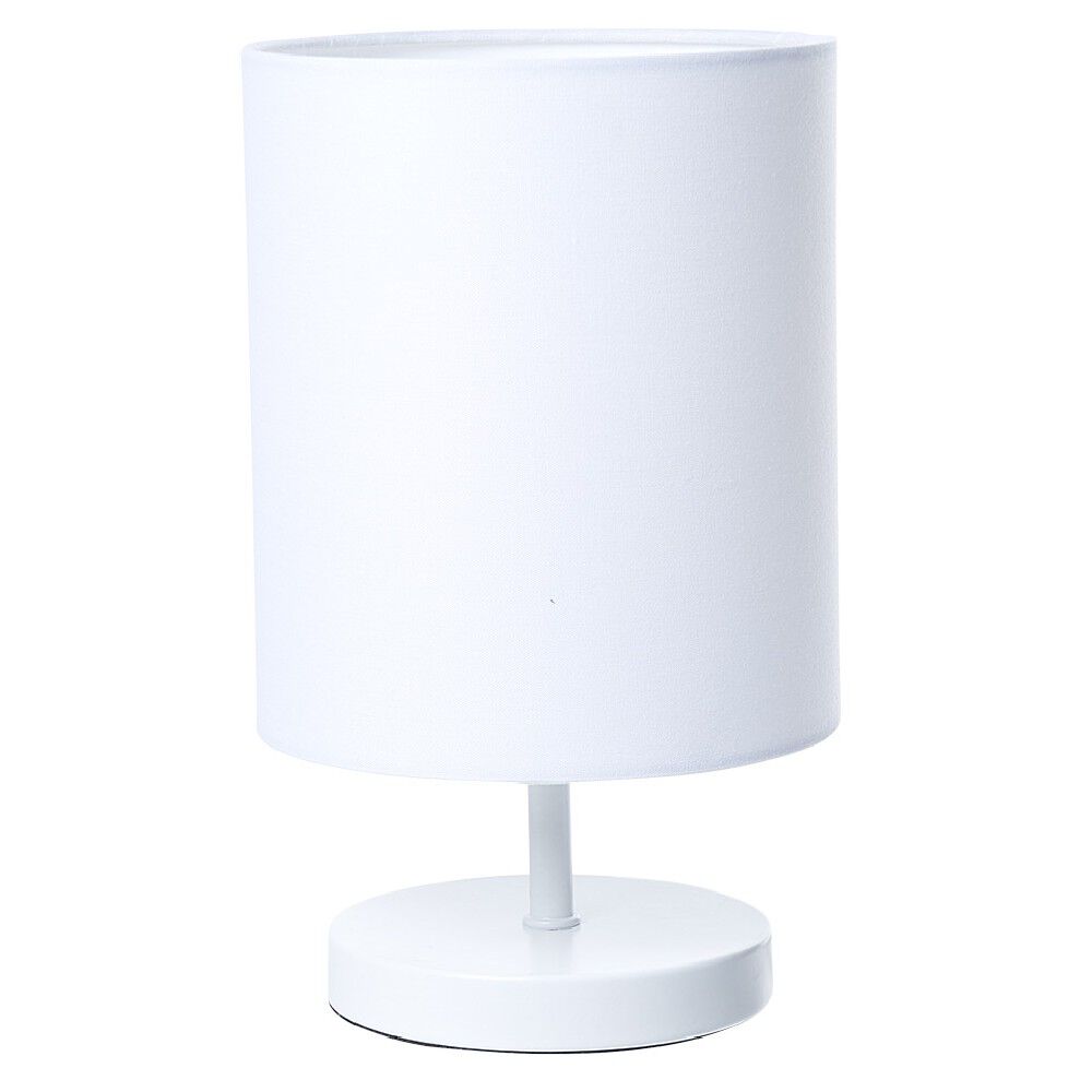Lampe de chevet métal blanc