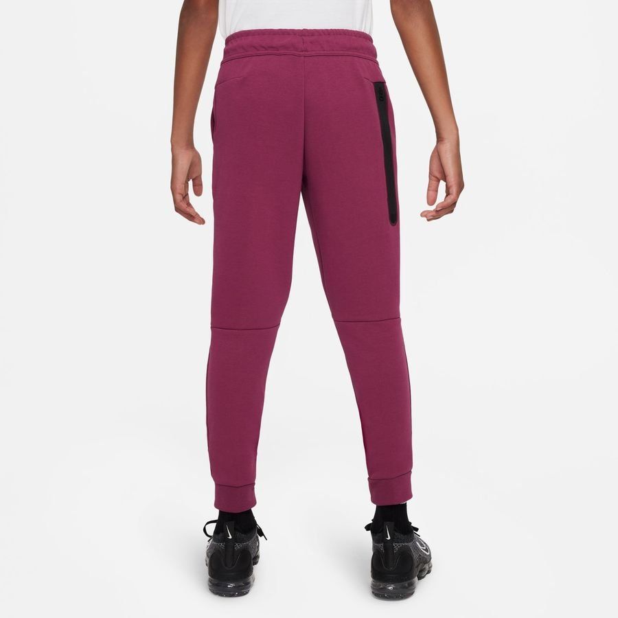 Nike Bas de Survêtement NSW Tech Fleece - Bordeaux/Noir Enfant