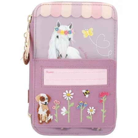 Depesche Miss Melody 3-Fach Federtasche FARM HOUSE