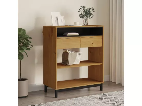 Table de bar FLAM 92x45x110 cm bois massif Pin