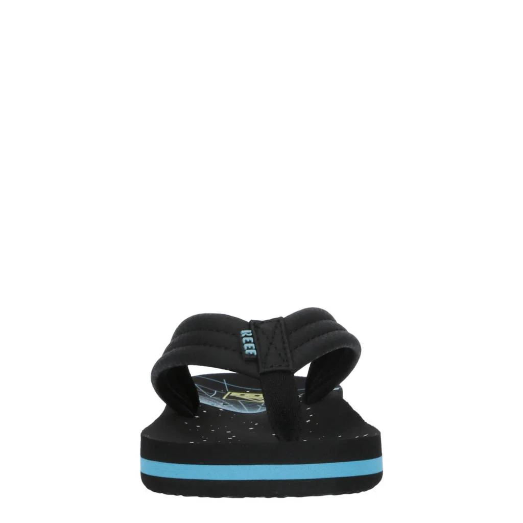 Reef Kids Ahiteenslippers zwart