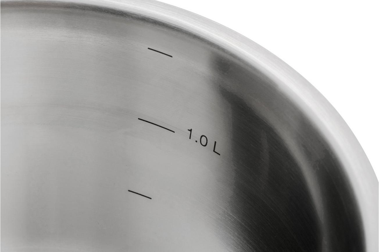 Combekk S-S 151101 Recycled Stainless Steel, steelpan, 16 cm, 1,7L