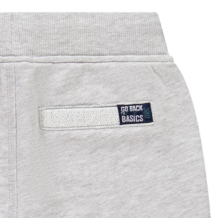 Pantalon de jogging en molleton pour enfant garçon - Gris chiné