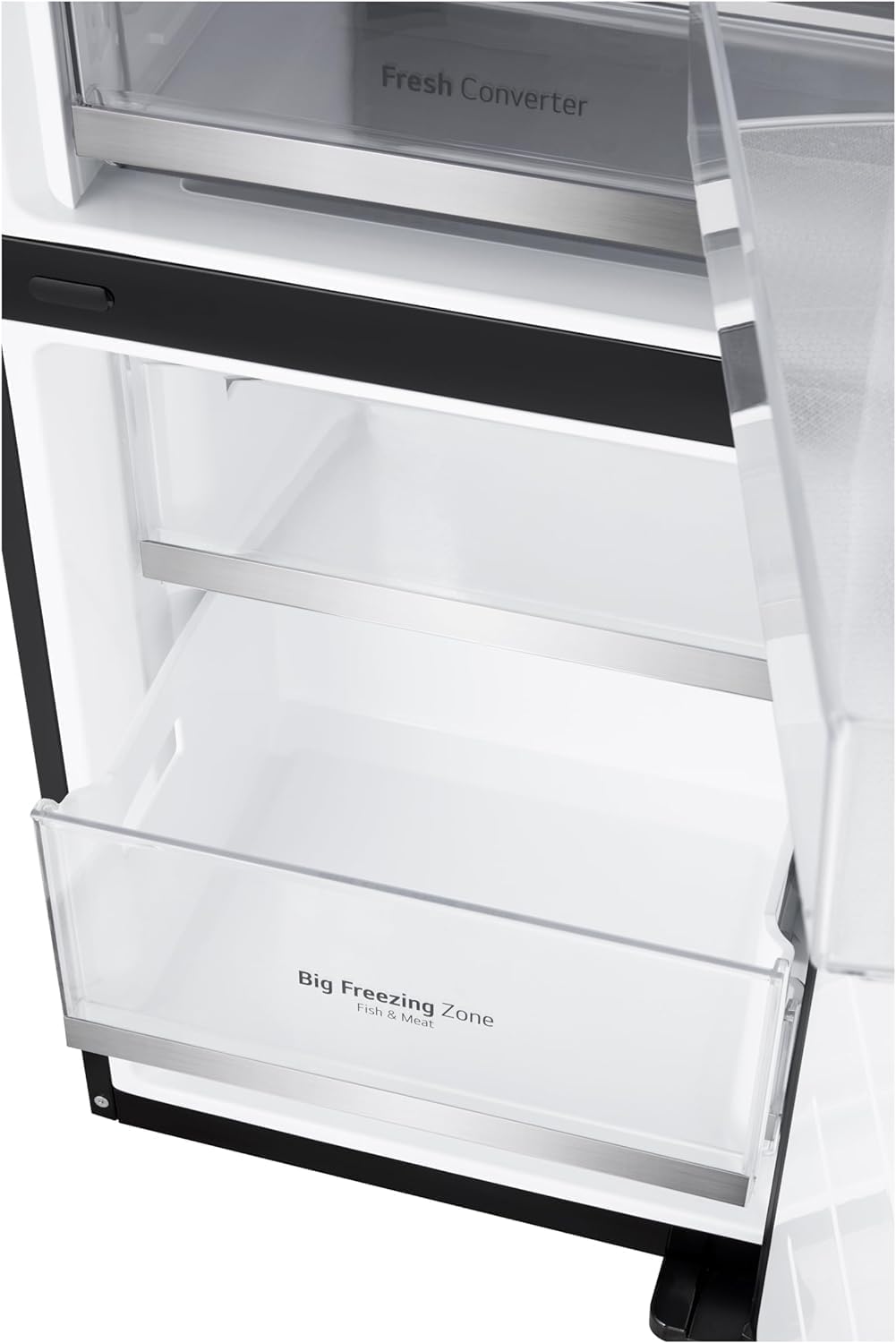LG GBG719MDNN Kühl-Gefrierkombination – 352 L, MoodUp mit einstellbaren Farbänderungen, InstaView, Musik Kollektion, LCD-Display, Total No-Frost, 10 Jahre Kompressorgarantie, Energieklasse D