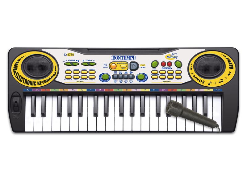 Bontempi Musikinstrument Keyboard mit 37 Tasten Elektronisches spielzeug Keyboard