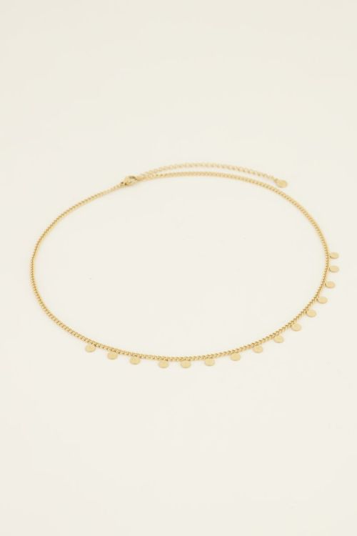 Ketting met kleine muntjes