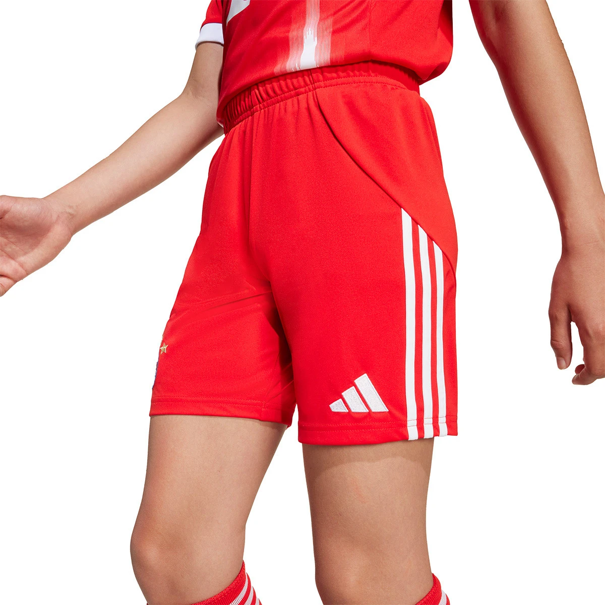 Calções adidas FC Bayern Primeiro Equipamento 2025-2026 Criança