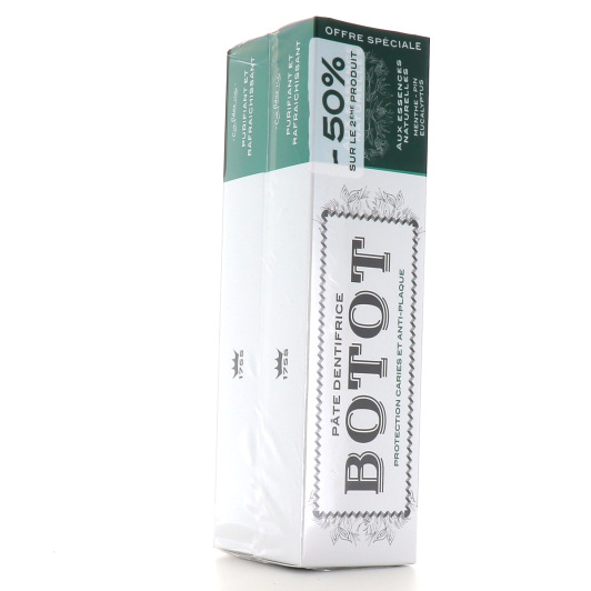 Dentifrice Menthe Pin Eucalyptus Botot