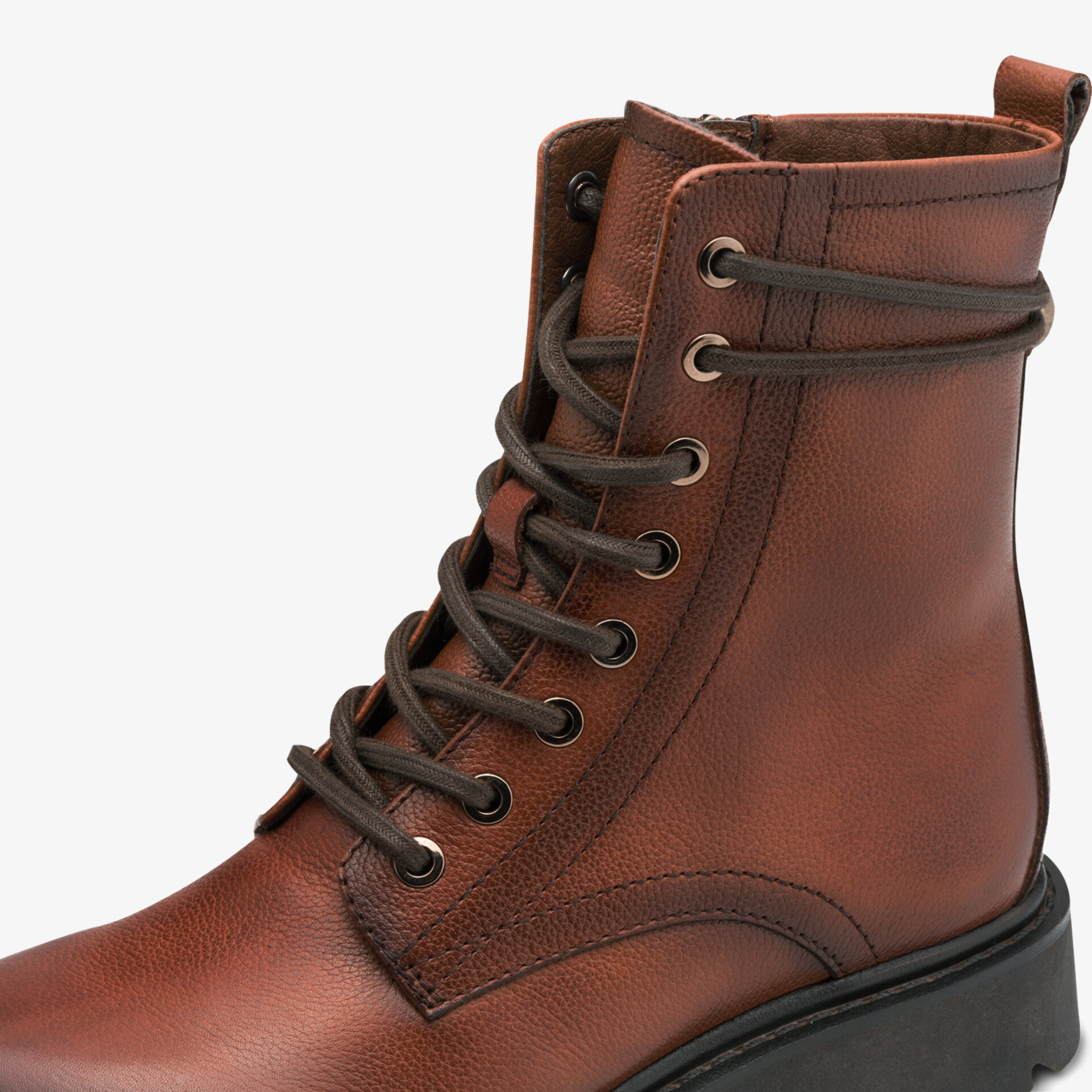 Tamaris Damen Schnürstiefeletten braun