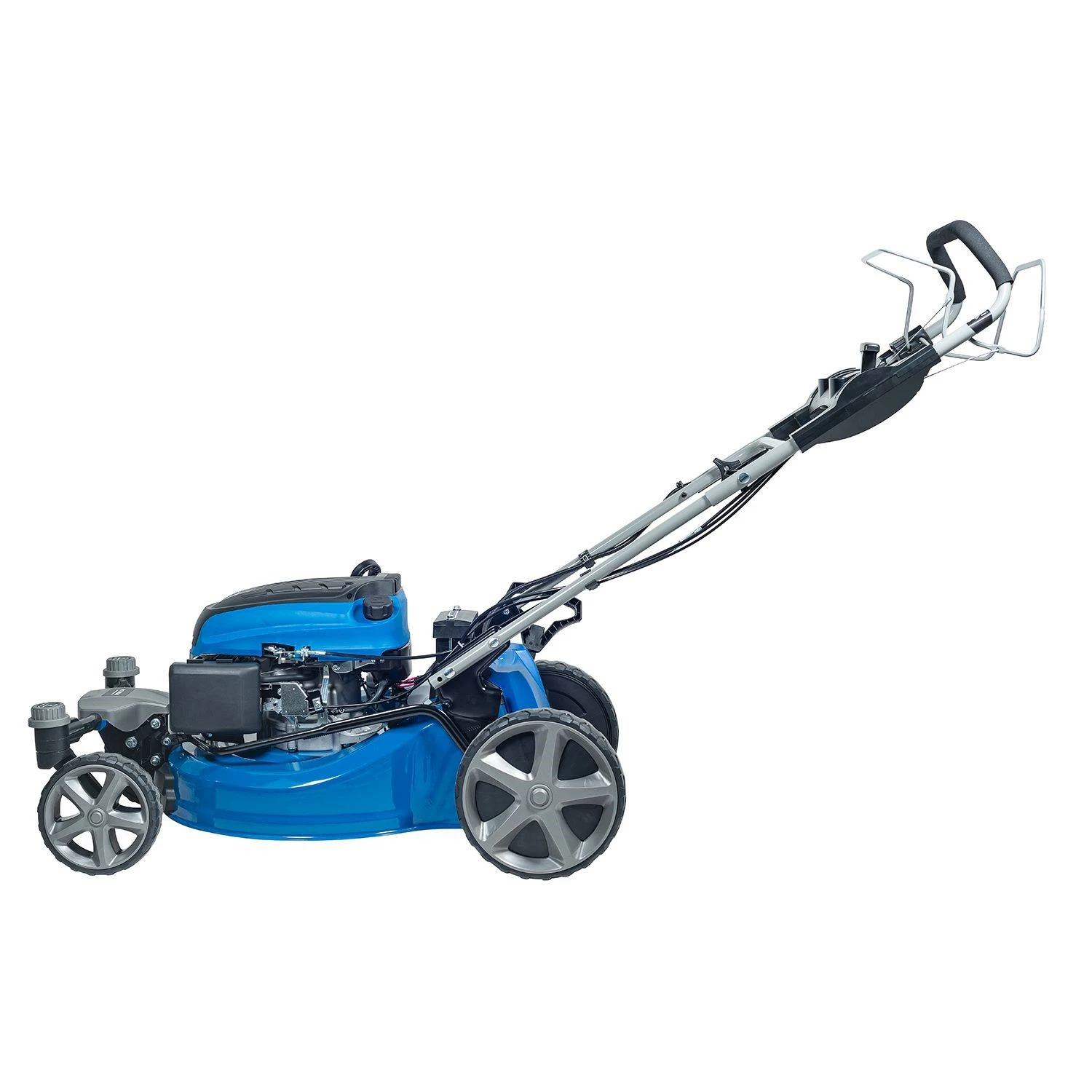 Hyundai 57026 Benzine grasmaaier – 196cc – 4-takt – elektrische start – Zero-Turn wielen