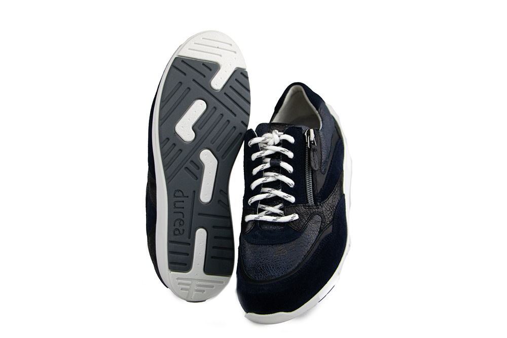 Durea Sneaker Marine Zwart