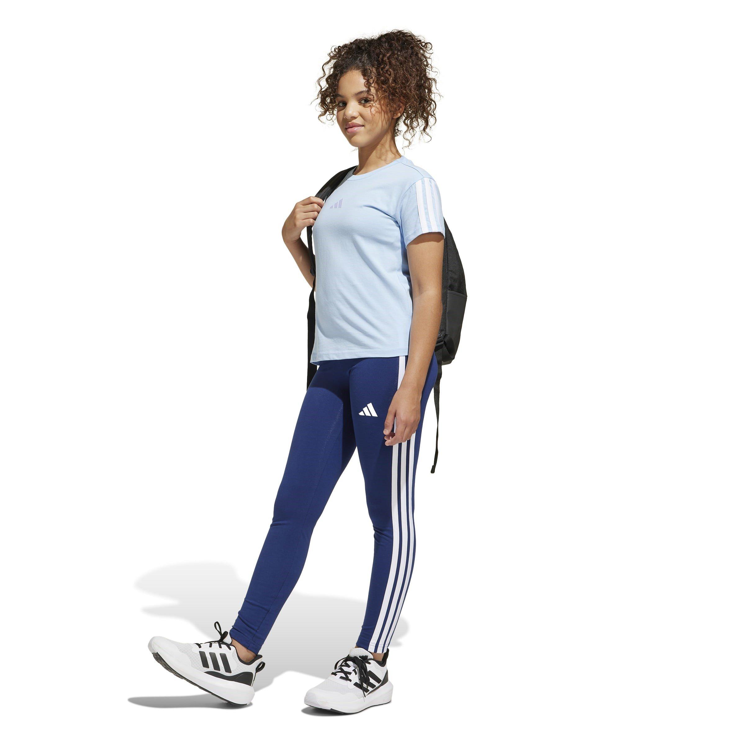 adidas Girls Essentials 3-Stripes Leggings