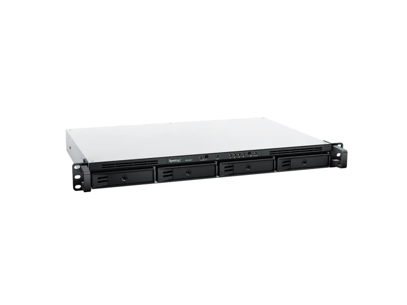 Synology RackStation RS422  - NAS-server - 4 bays - rackversion - SATA 6Gb/s - RAID 0, 1, 5, 6, 10, JBOD - RAM 2 GB - Gigabit Ethernet - iSCSI support - 1U