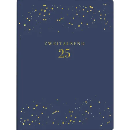rido/idé Taschenkalender Young Line Mini '25 „Starry Night“ | A6, Kunstleder
