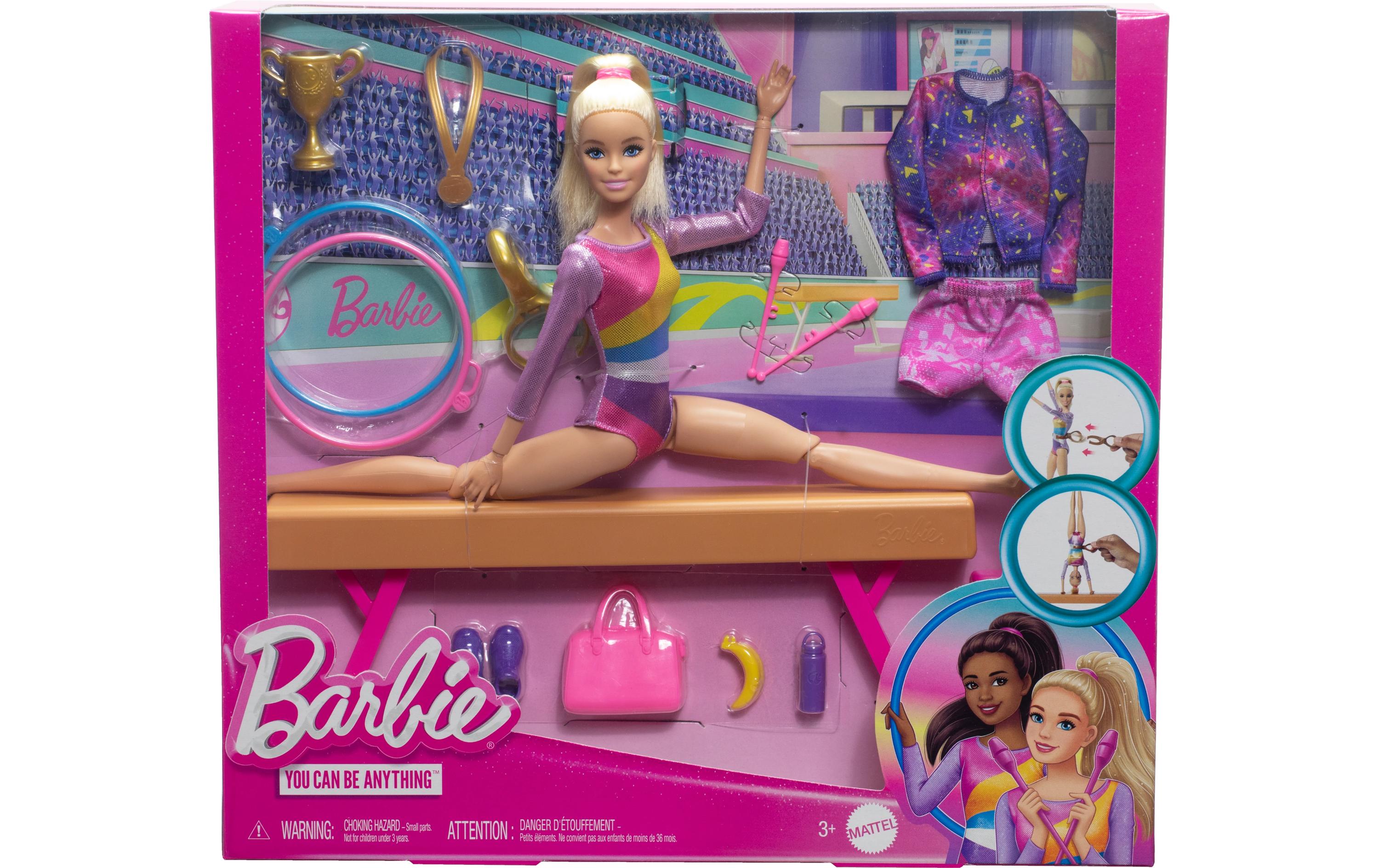 Spielset Barbie Refresh GymnasticsOlympische Spiele-Spielset für siegreiche Geschichten