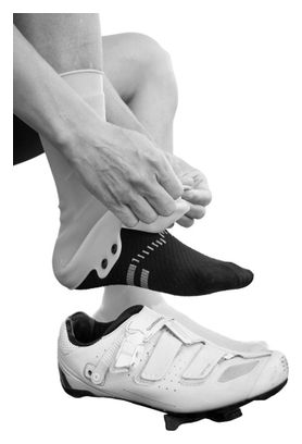 Paire de Couvre-Chaussures Velotoze Haut Silicone Snaps Noir