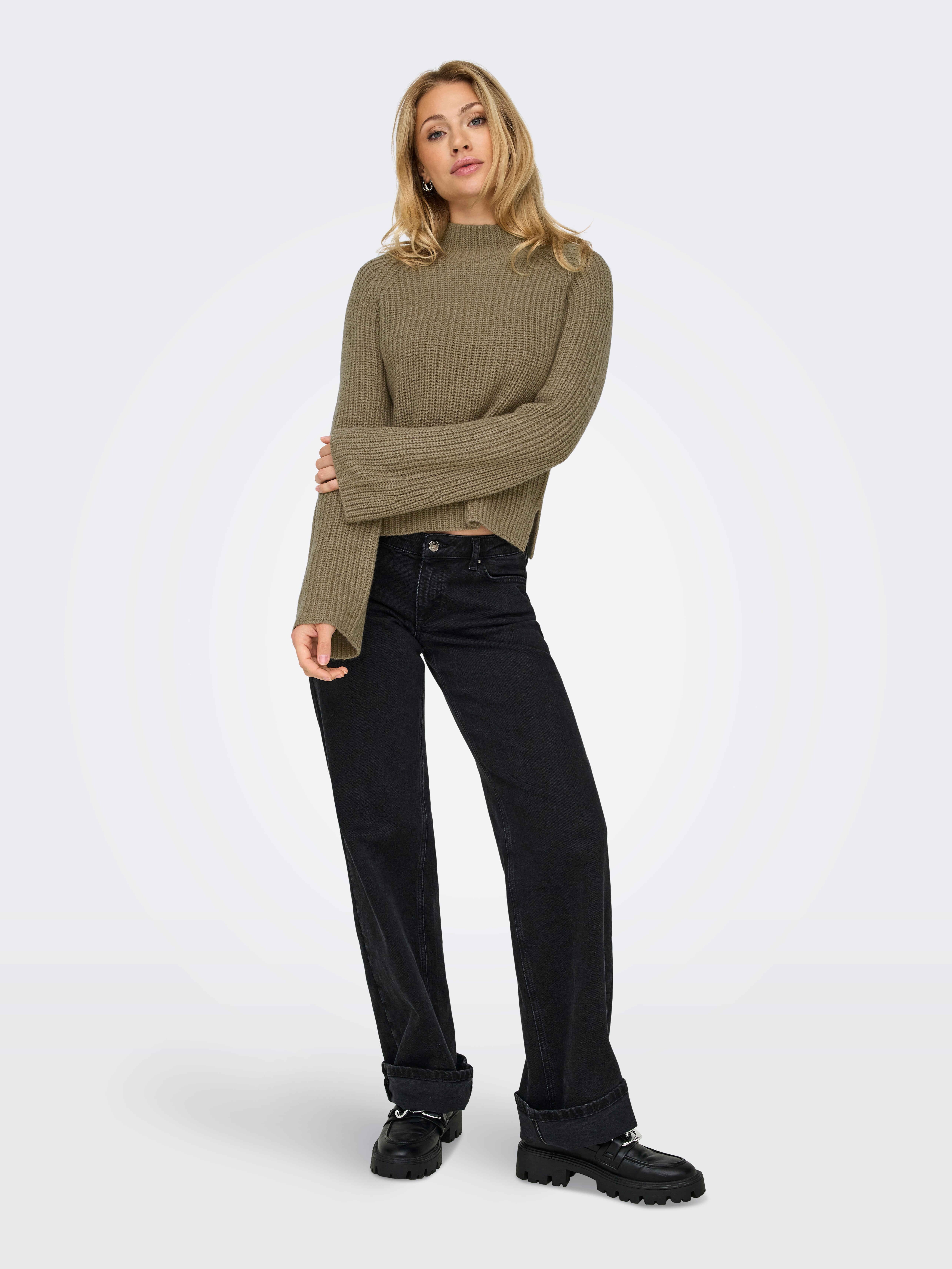 JDYJUSTY Strickpullover Malt Ball