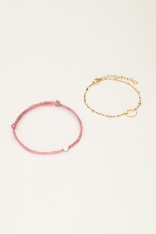 Moeder & dochter armband mini