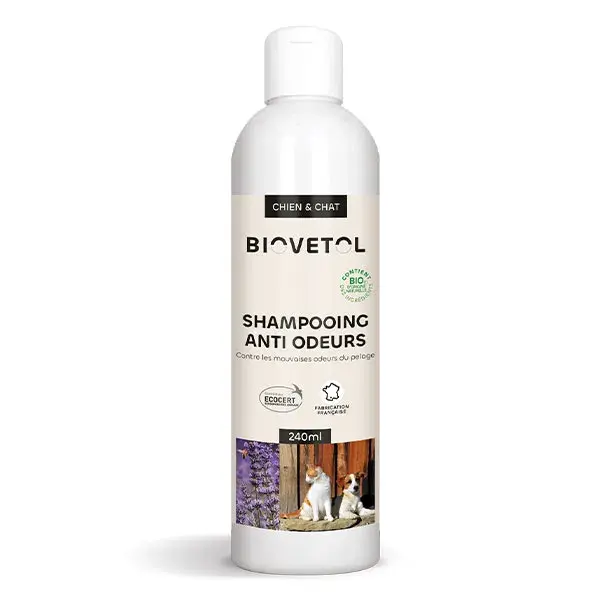 Biovetol - Shampoo Orgânico Anti-Odor - 240ml
