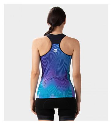 Maillot Sans Manches Femme Alé Onda Bleu