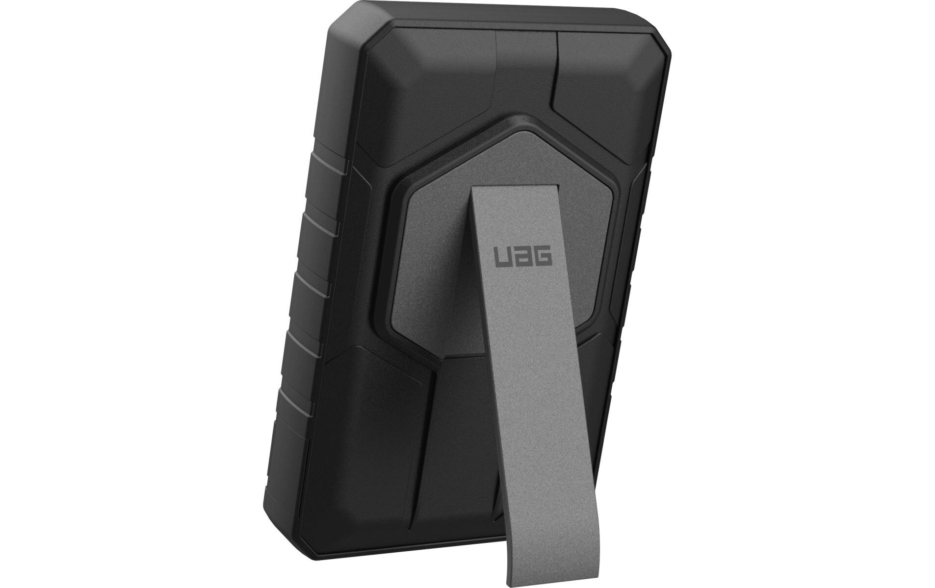 Rugged 10K Wireless Power Bank 10000 mAh Grau/SchwarzMagSafe-kompatible Powerbank mit Integriertem Metall-Kickstand