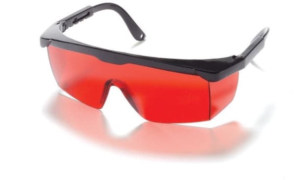 Red laser glasses 