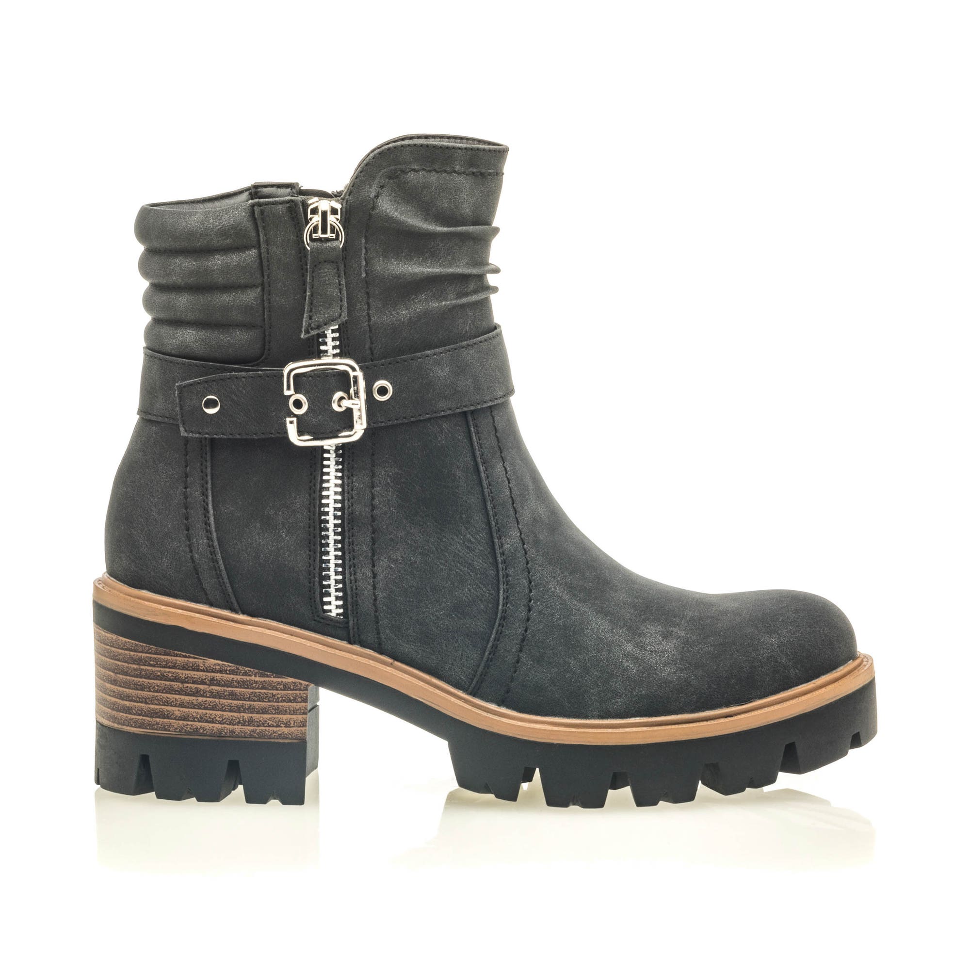 Boots à talon Femme noir