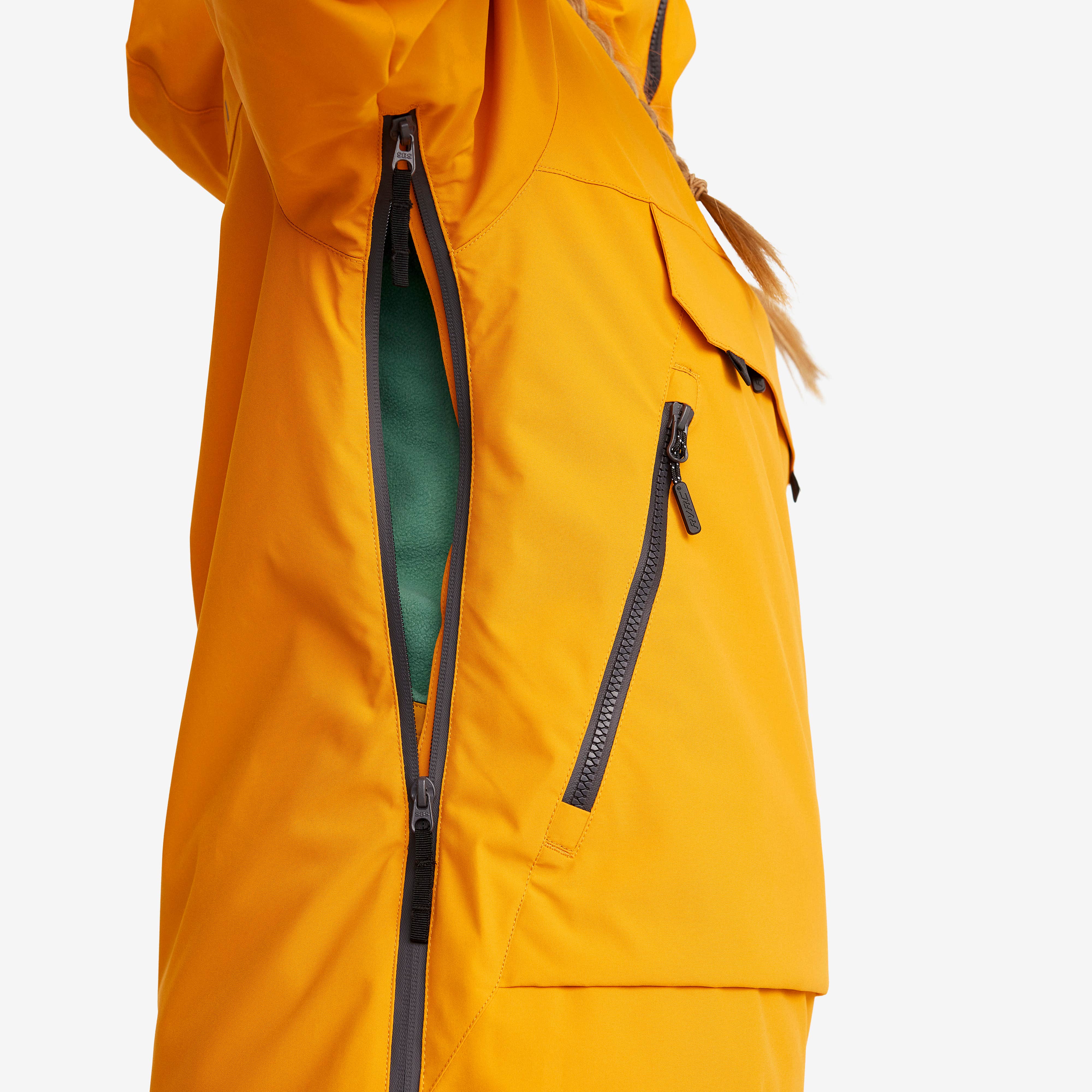 Halo 2L Insulated Ski Anorak Dame Golden Yellow
