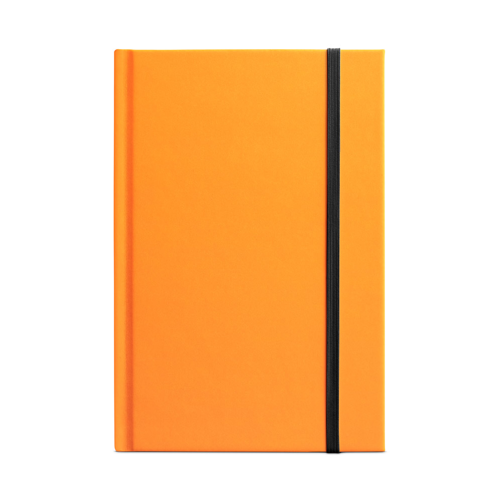 hi!dea 93269 - Bloc-notes A5 en PU fluorescent avec pages lignées