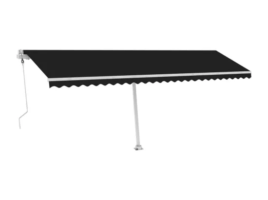 Auvent automatique sur pied 600x300 cm Anthracite