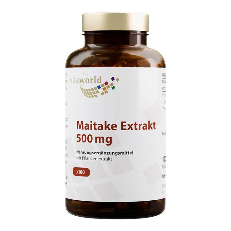 Maitake Extrakt 500 mg Kapseln, 100 St