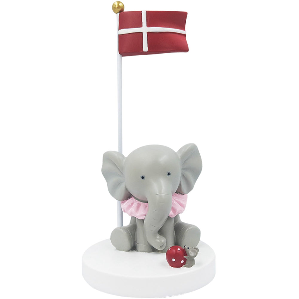 Køb Kids by Friis Bordflag, Elefant Med Mus Og Bold