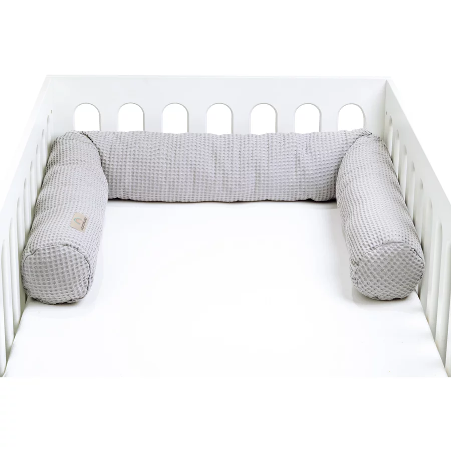 JULIUS ZÖLLNER Nestchenschlange Waffelpiqué Light grey