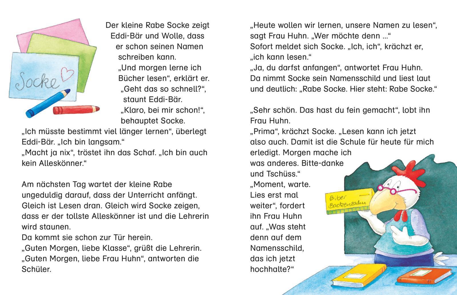 Der kleine Rabe Socke: Alles Schule - jetzt bin ich da!