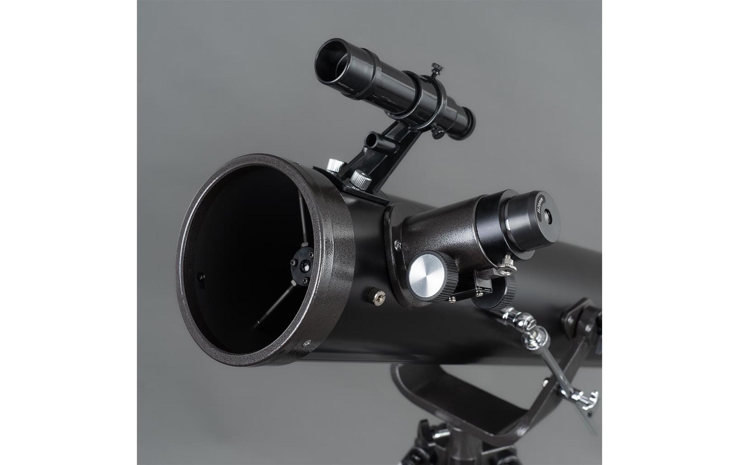 Teleskop Meteor 700<br>Spiegelteleskop mit einer Vergrösserung von 350x