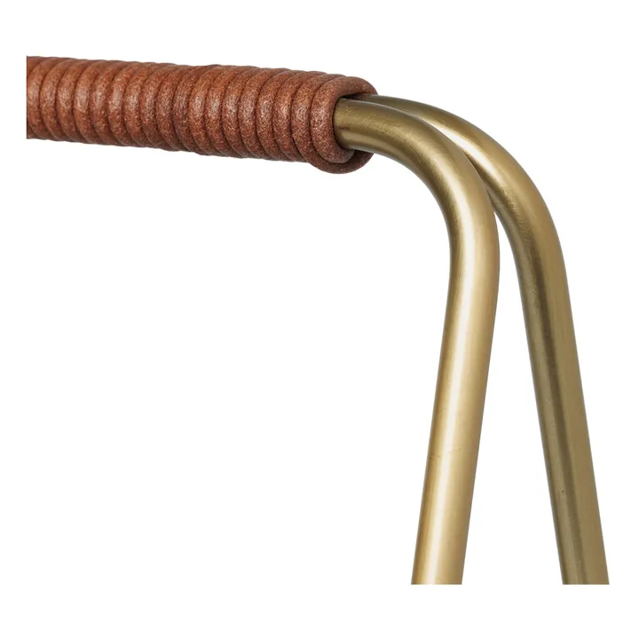 Ferm Living Porte bûches | Doré