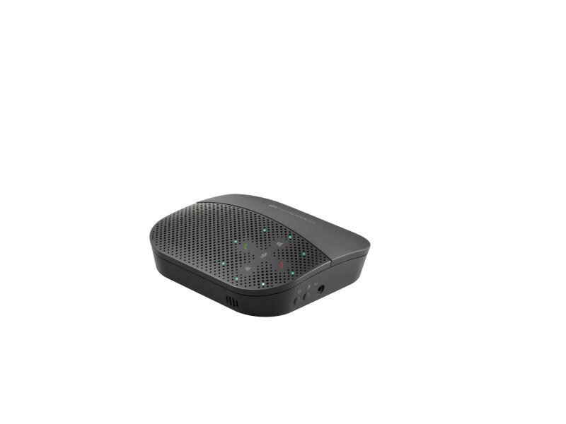 Logitech Speakerphone P710e Freisprecheinrichtung für Mobilgeräte – Verbindung mit einem beliebigen Mobilgerät via Bluetooth oder USB