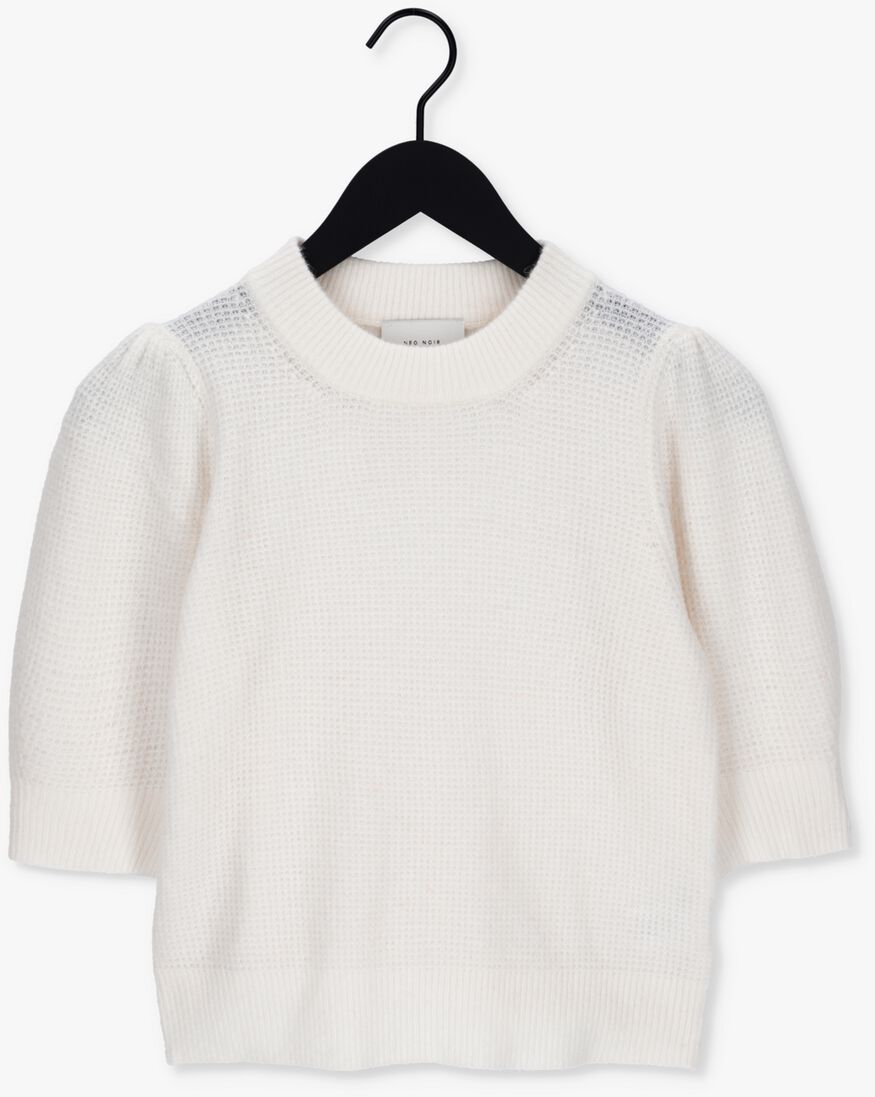 NEO NOIR gebroken wit neo noir trui abi stitch blouse