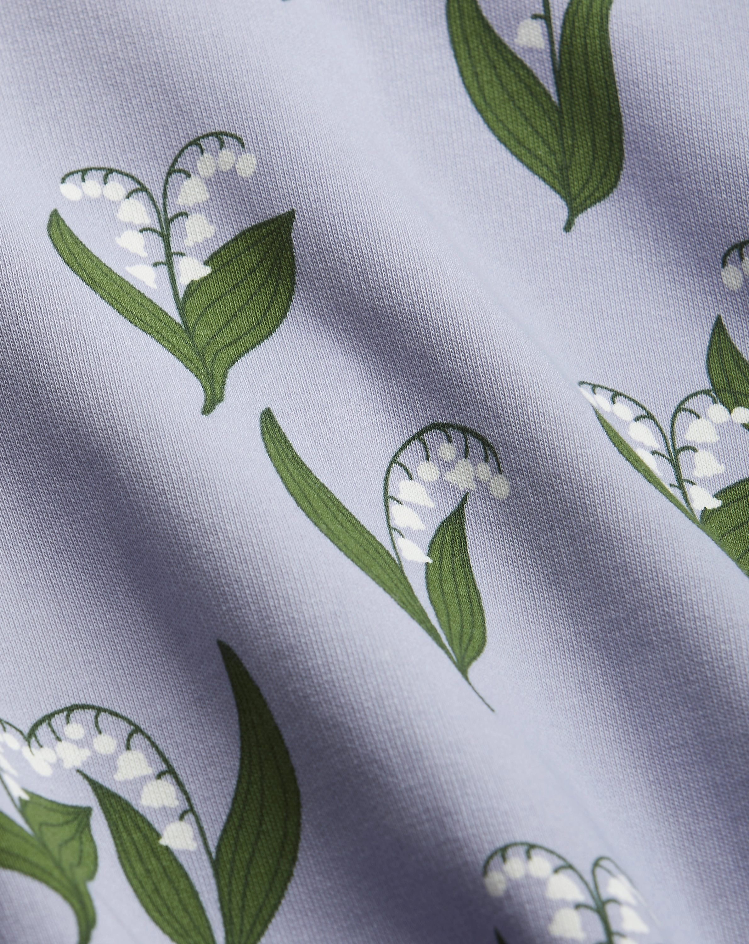 Sweathose LILY OF THE VALLEY AOP in lila