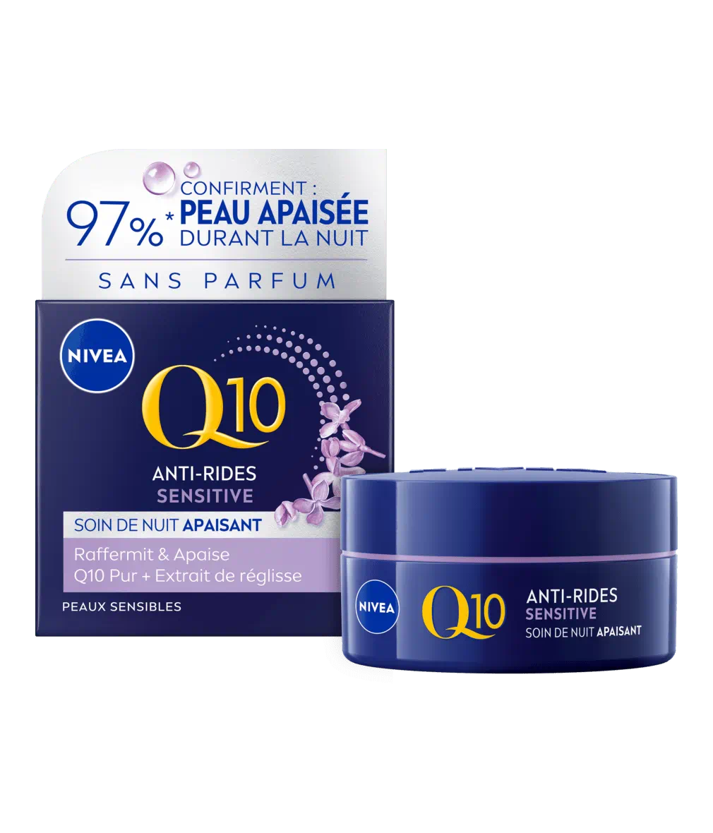 SOIN NUIT Q10 ANTI-RIDES   APAISANT
