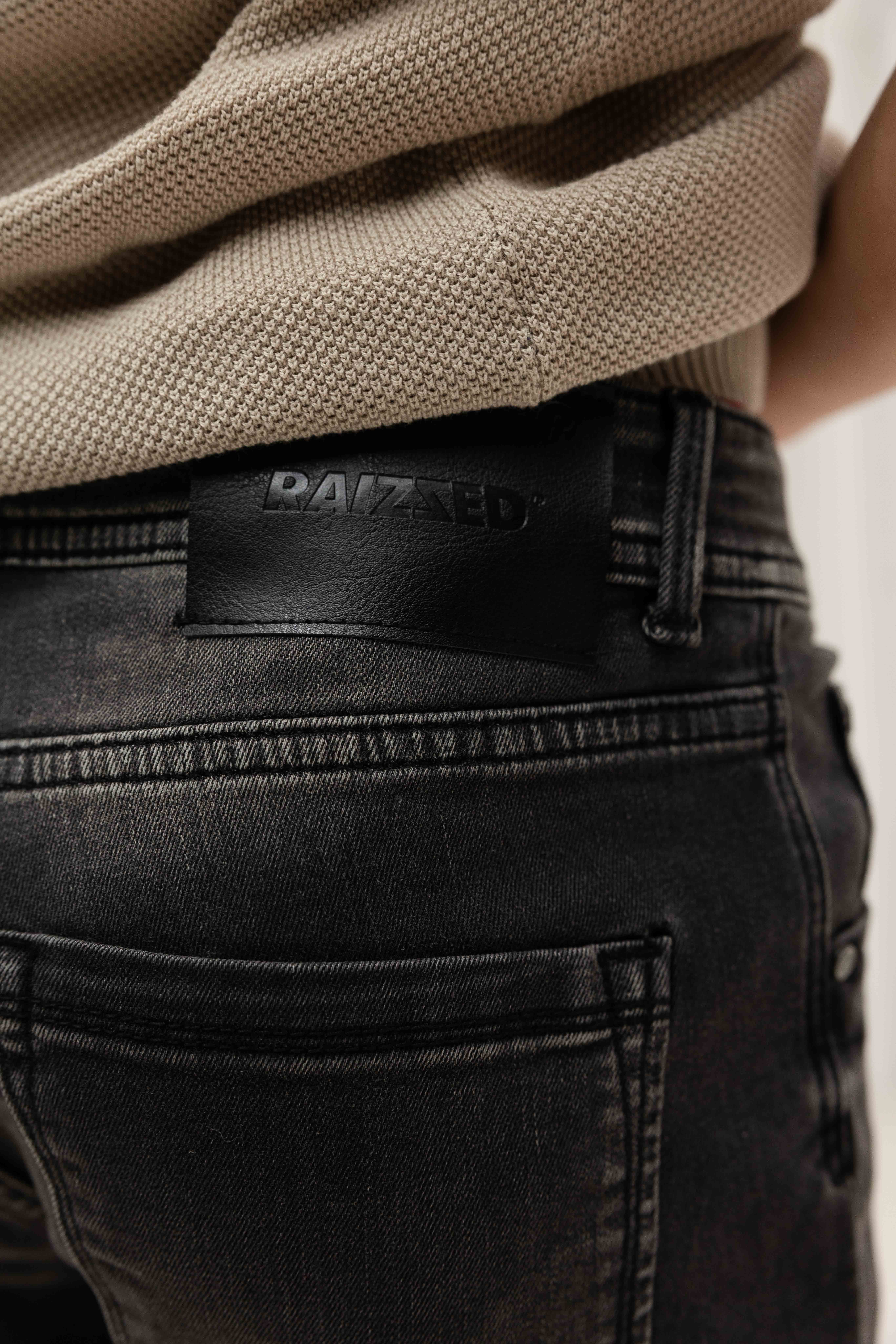 Raizzed Oregon Jeans Kids Donkergrijs